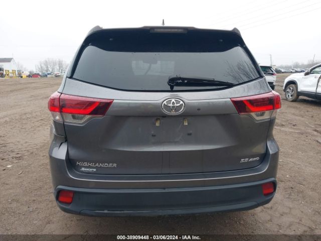 5TDJZRFH6KS623506 Toyota Highlander Se
