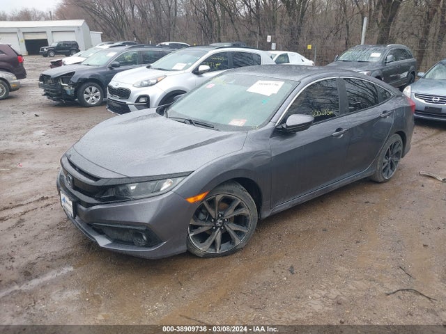 Honda Civic Sport 2020 2HGFC2F80LH593936 Image 2