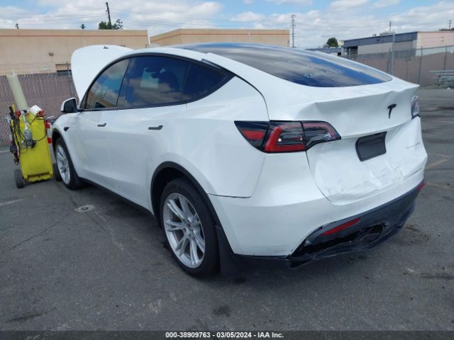 2023 TESLA MODEL Y 7SAYGDEEXPF805528 Photo 2