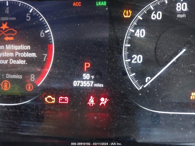 Honda ACCORD LX 2019 1HGCV1F17KA111339 Image 15