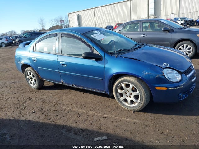 2003 DODGE NEON SXT VIN: 1B3ES56C63D244622