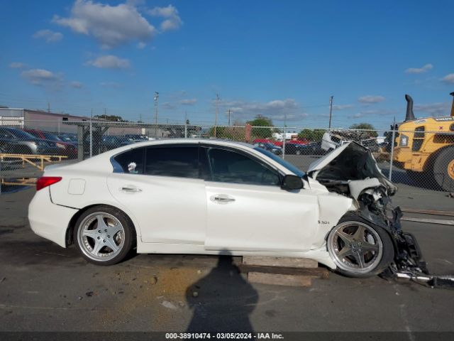 JN1FV7AP2GM421031 Infiniti Q50 3.0t Red Sport 400