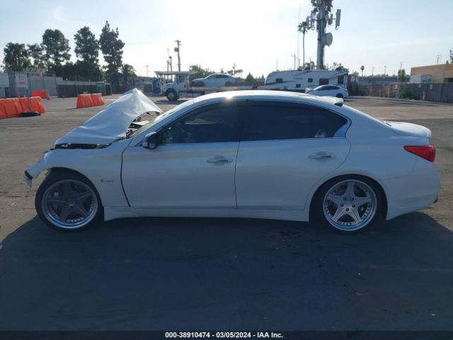 JN1FV7AP2GM421031 Infiniti Q50 3.0t Red Sport 400
