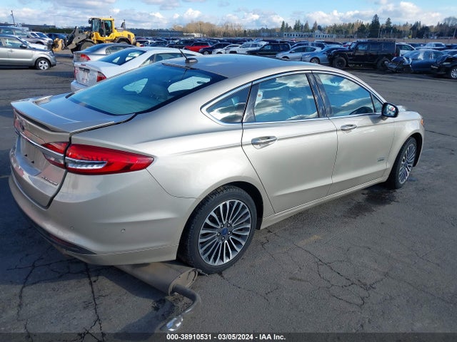 Ford Fusion Energi Platinum 2017 3FA6P0SU5HR354748 Image 4