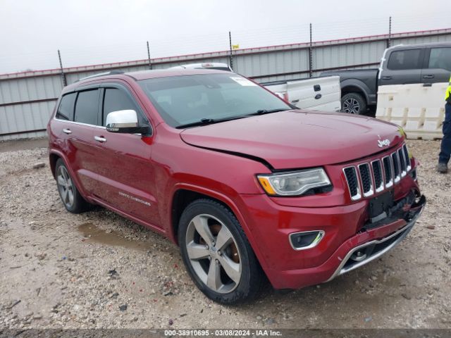 Auction sale of the 2015 Jeep Grand Cherokee Overland, vin: 1C4RJFCM3FC877515, lot number: 38910695