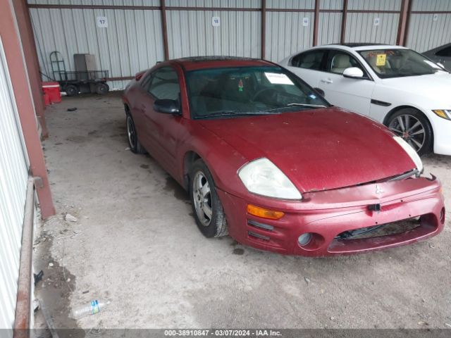 Продаж на аукціоні авто 2003 Mitsubishi Eclipse Gs, vin: 4A3AC44G33E017972, номер лоту: 38910847