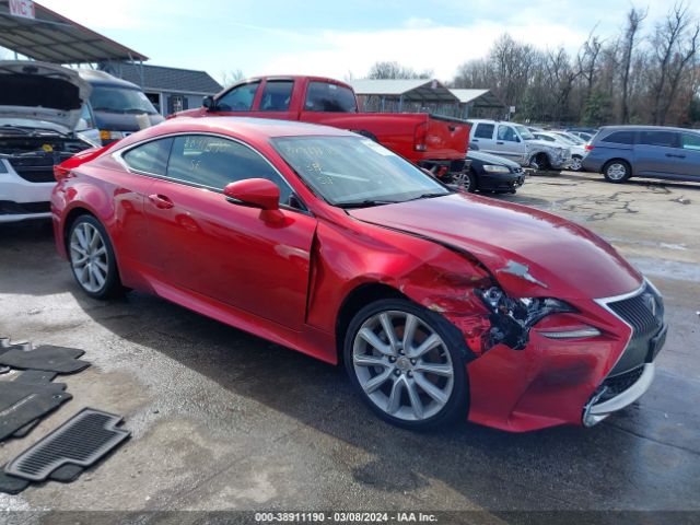 Продажа на аукционе авто 2015 Lexus Rc 350, vin: JTHHE5BC5F5004841, номер лота: 38911190