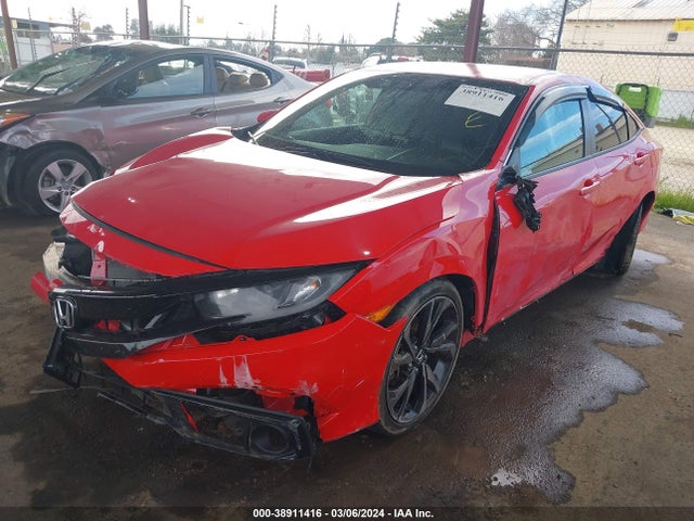 Honda Civic Sport 2019 2HGFC2F81KH604215 Image 2