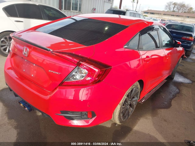 Honda Civic Sport 2019 2HGFC2F81KH604215 Image 4