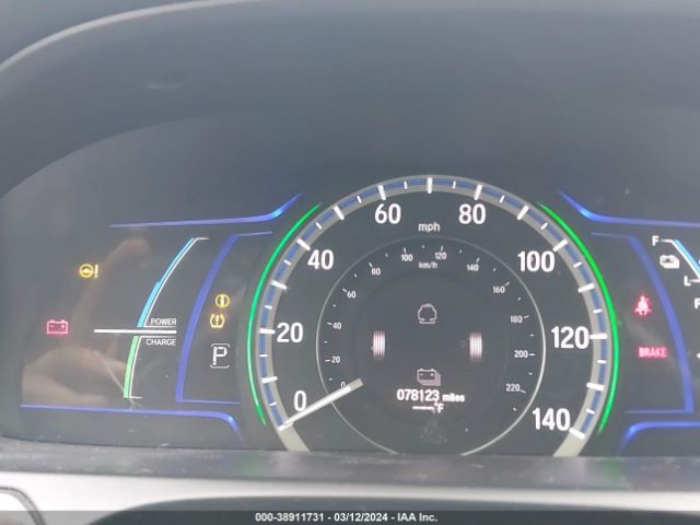 JHMCR6F54HC027803 Honda Accord Hybrid Ex-l