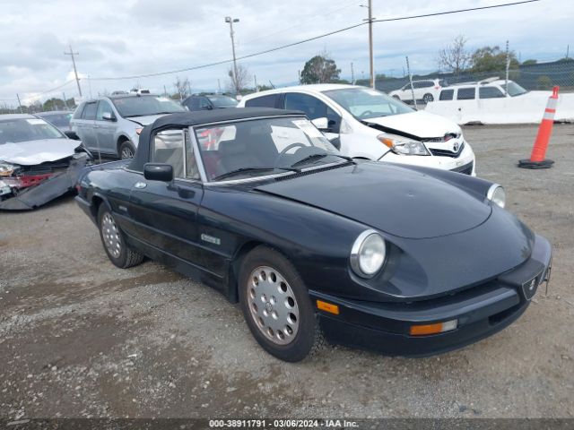 1990 ALFA ROMEO SPIDER ZARBA12TXL6002252