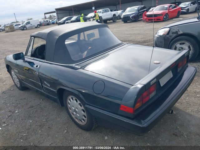 1990 ALFA ROMEO SPIDER ZARBA12TXL6002252 Photo 2