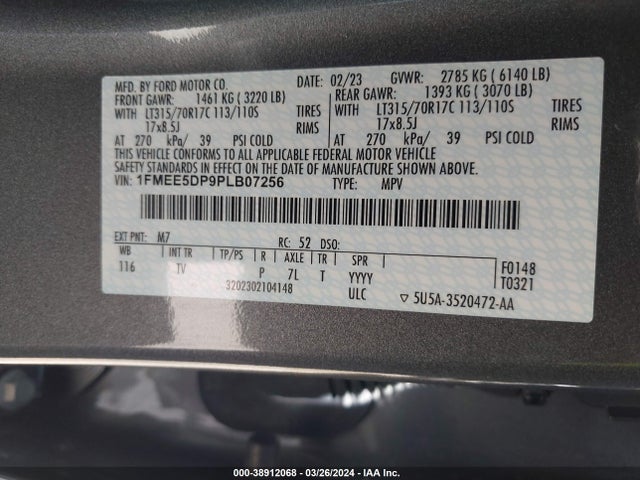 Ford Bronco Wildtrak 2023 1FMEE5DP9PLB07256 Image 9