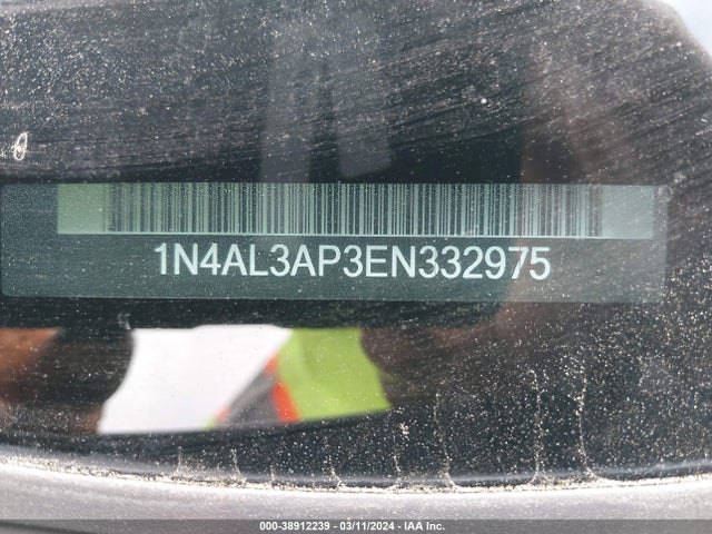 Nissan Altima 2.5 S 2014 1N4AL3AP3EN332975 Image 9