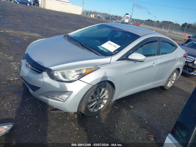 Hyundai ELANTRA SE 2014 5NPDH4AE9EH486460 Image 2