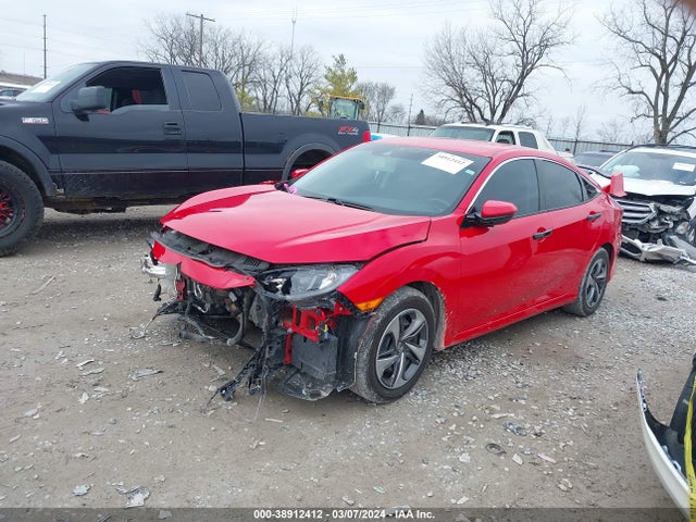 Honda Civic Lx 2019 2HGFC2F61KH598477 Image 2