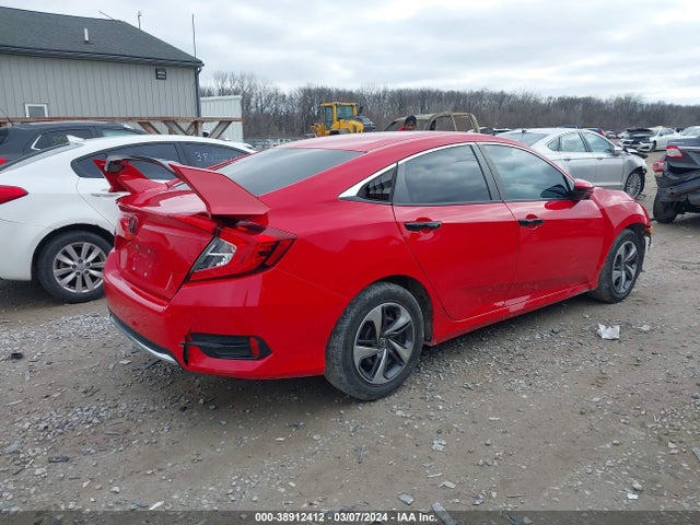 Honda Civic Lx 2019 2HGFC2F61KH598477 Image 4