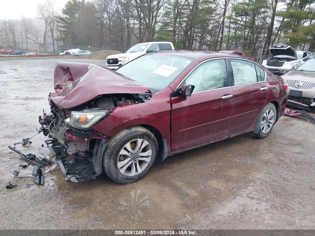 Honda ACCORD LX 2014 1HGCR2F37EA308608 Image 2