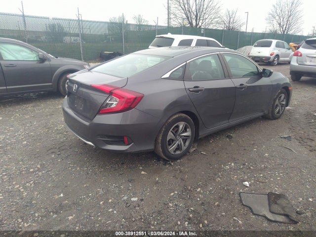 Honda Civic Lx 2019 2HGFC2F69KH522747 Image 4