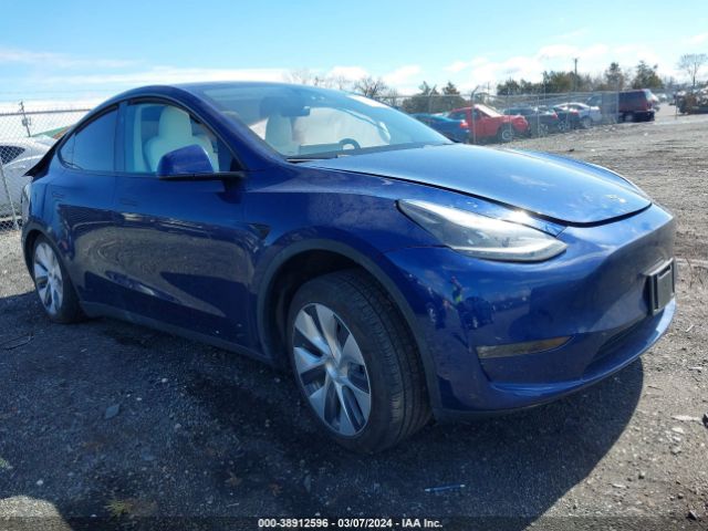 Auction sale of the 2023 Tesla Model Y Awd/long Range Dual Motor All-wheel Drive, vin: 7SAYGAEE5PF856840, lot number: 38912596