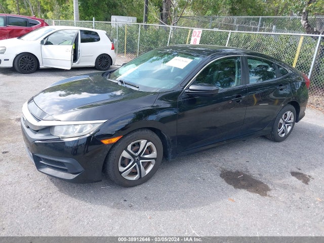 Honda Civic Lx 2017 19XFC2F54HE053691 Image 2