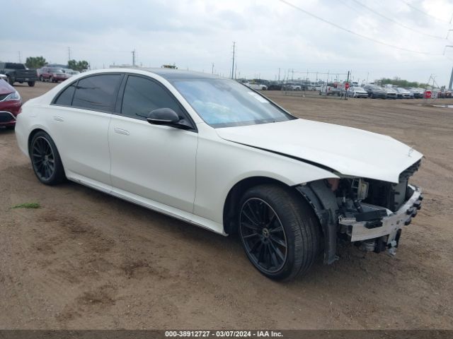 38912727 :رقم المزاد ، W1K6G6DB8PA214961 vin ، 2023 Mercedes-benz S 500 4matic مزاد بيع