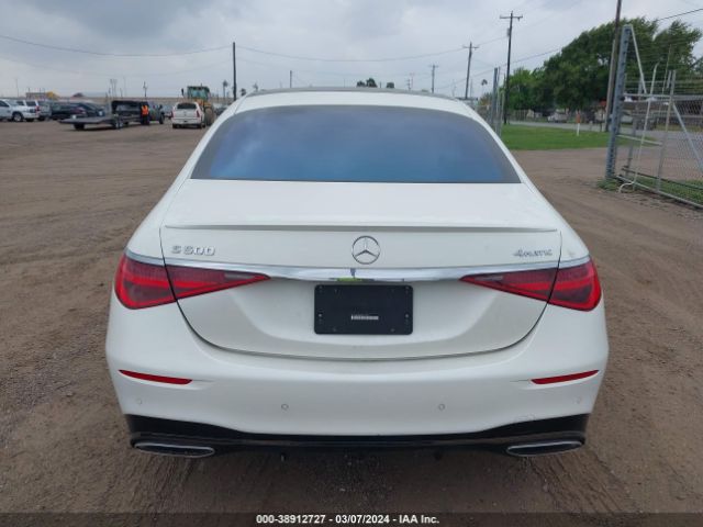 W1K6G6DB8PA214961 Mercedes-Benz S 500 4matic