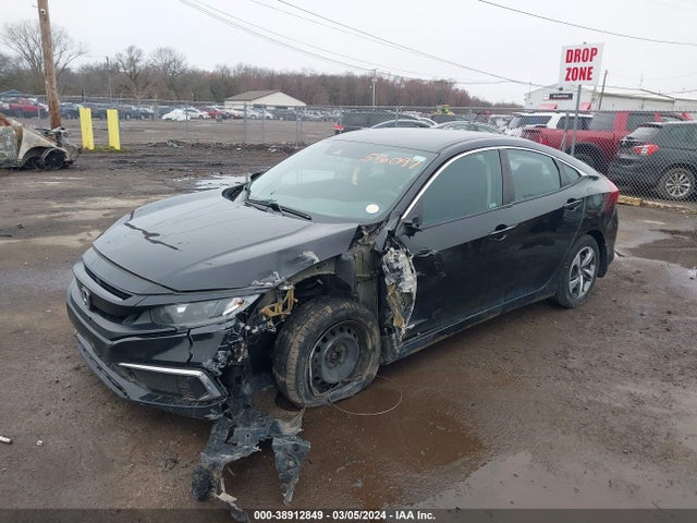 Honda Civic Lx 2019 2HGFC2F6XKH516097 Image 2
