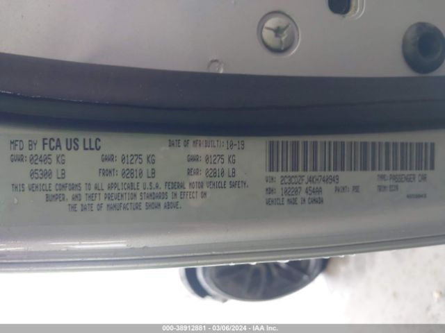2019 DODGE CHALLENGER 2C3CDZFJ4KH740949 Photo 8