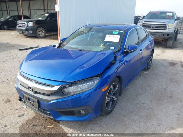Honda Civic Touring 2018 JHMFC1F93JX005861 Image 2