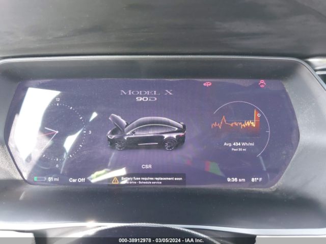 5YJXCBE22GF013775 Tesla Model X 60d/70d/75d/90d/p100d