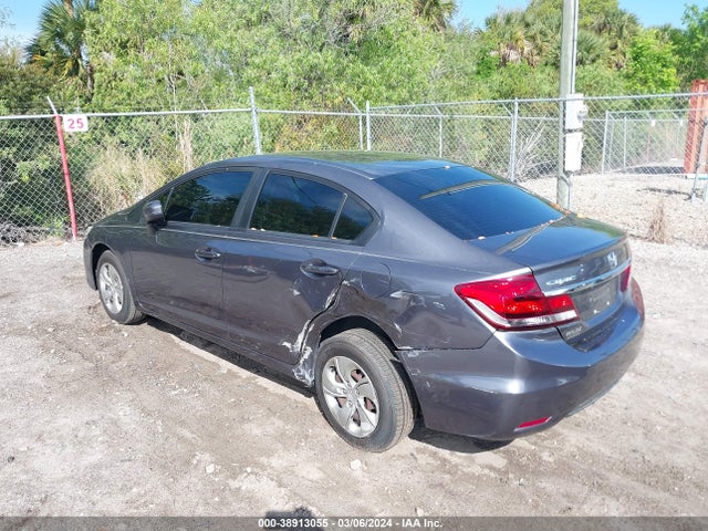 Honda Civic Lx 2014 19XFB2F5XEE086161 Image 3