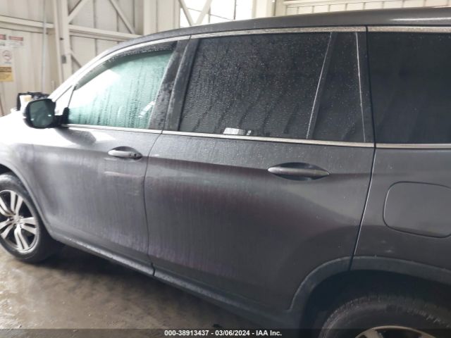 5FNYF6H57HB093259 Honda Pilot Ex-l