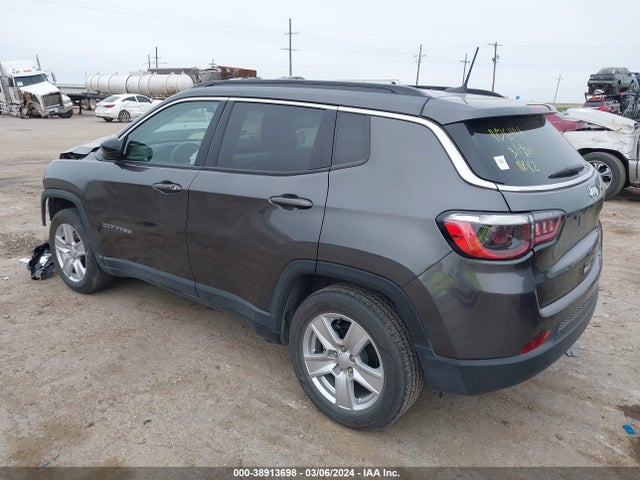 3C4NJCBB8NT214361 Jeep Compass Latitude Fwd