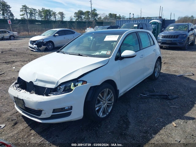 3VW2A7AU8FM044976 Volkswagen Golf Tdi Se 4-door