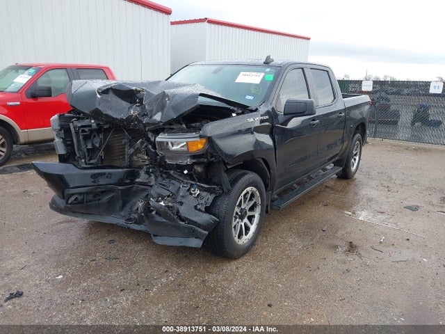 Chevrolet Silverado 1500 2wd  Short Bed Custom 2020 3GCPWBEH4LG213430 Image 2