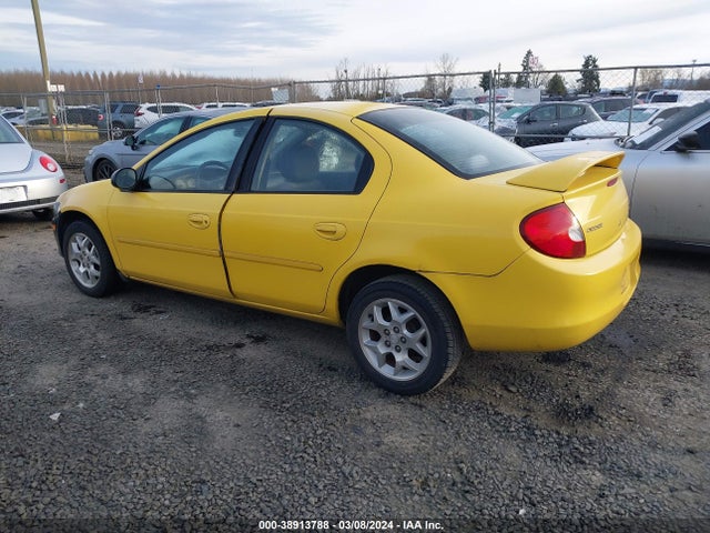 2002 DODGE NEON SXT VIN: 1B3ES56CX2D625565
