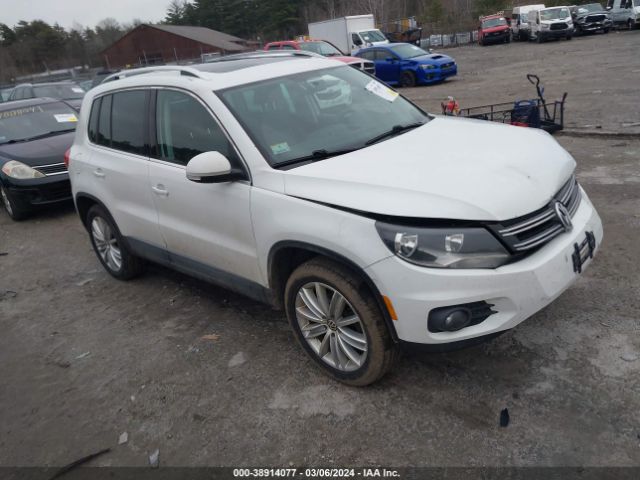 Auction sale of the 2014 Volkswagen Tiguan Sel, vin: WVGBV3AXXEW554377, lot number: 38914077