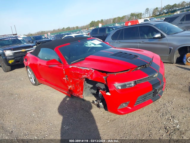 Chevrolet CAMARO 2SS 2015 2G1FJ3DW9F9287479 zdjęcie główne