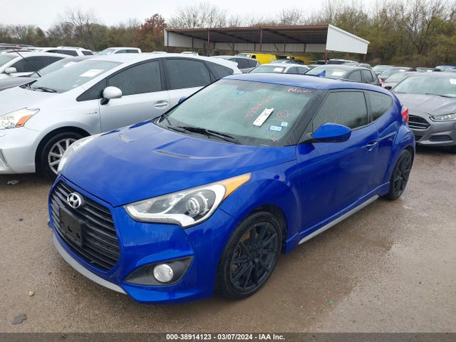 2014 HYUNDAI VELOSTER TURBO R-SPEC VIN: KMHTC6AE0EU201734