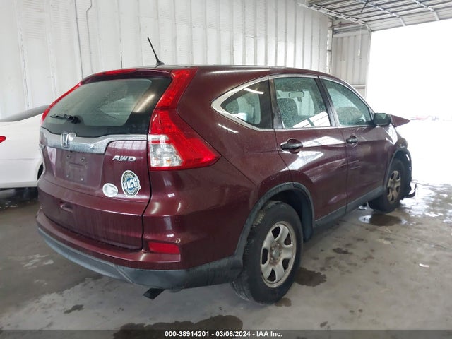 Honda CR-V LX 2015 5J6RM4H34FL088926 Image 4