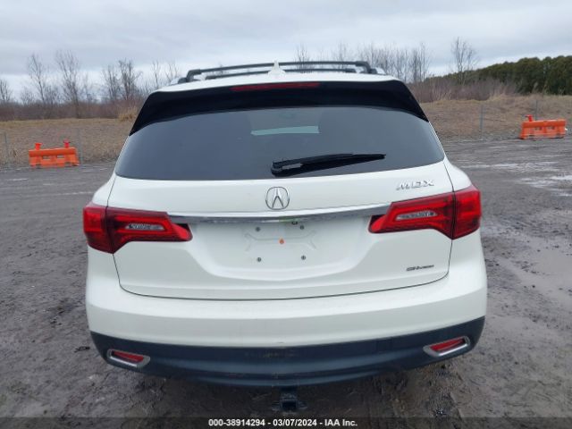 5FRYD4H29GB058607 Acura Mdx Acurawatch Plus Package