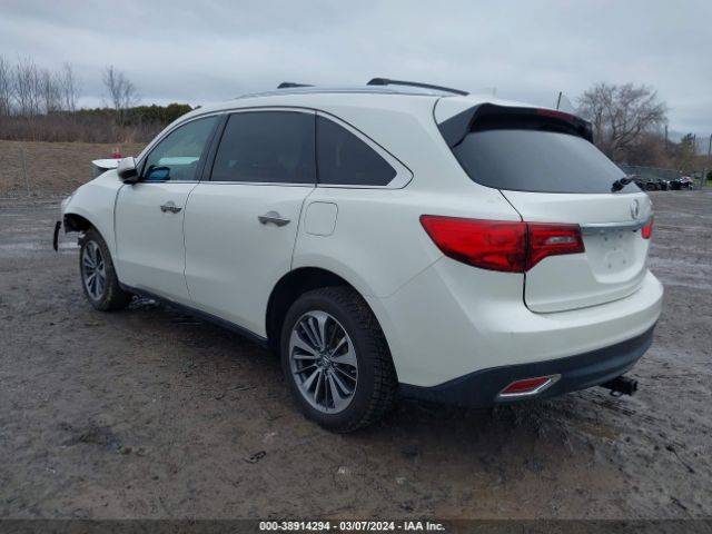 5FRYD4H29GB058607 Acura Mdx Acurawatch Plus Package