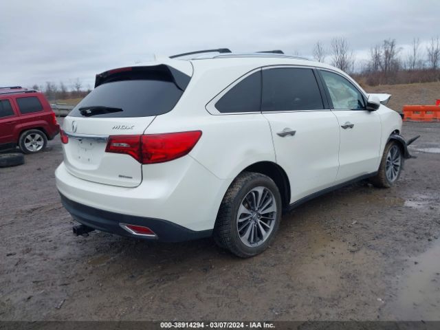5FRYD4H29GB058607 Acura Mdx Acurawatch Plus Package