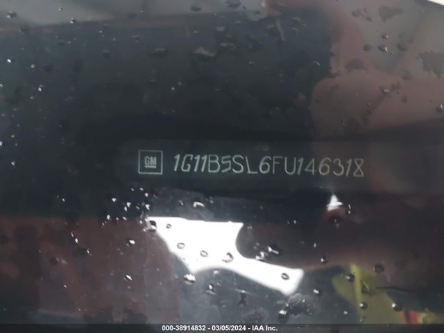 Chevrolet MALIBU LS 2015 1G11B5SL6FU146318 Image 9