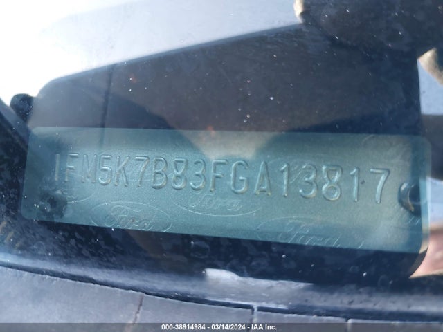 Ford Explorer 2015 1FM5K7B83FGA13817 Image 9