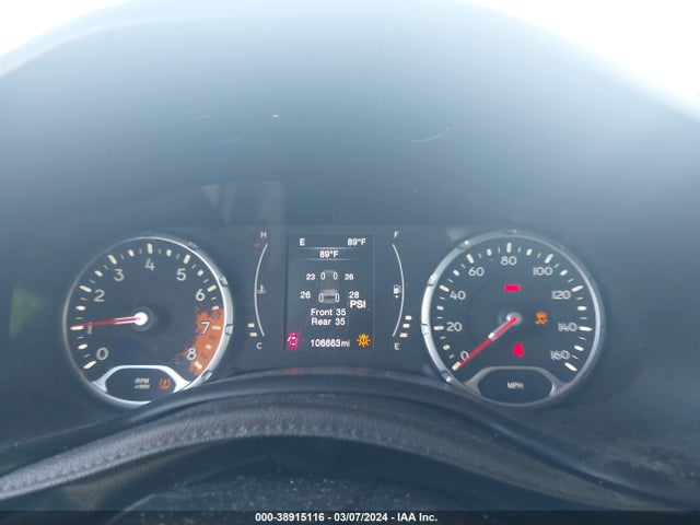 2015 JEEP RENEGADE LATITUDE VIN: ZACCJABH9FPB81802