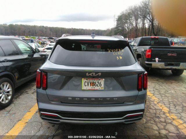 5XYRL4LC5NG154099 KIA SORENTO S