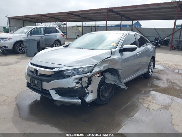 Honda Civic Lx 2017 19XFC2F50HE023507 Image 2