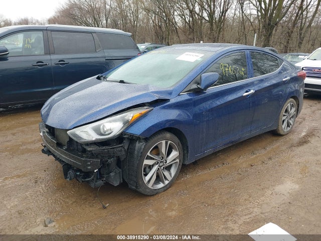 Hyundai Elantra Limited 2015 5NPDH4AE4FH596642 Image 2